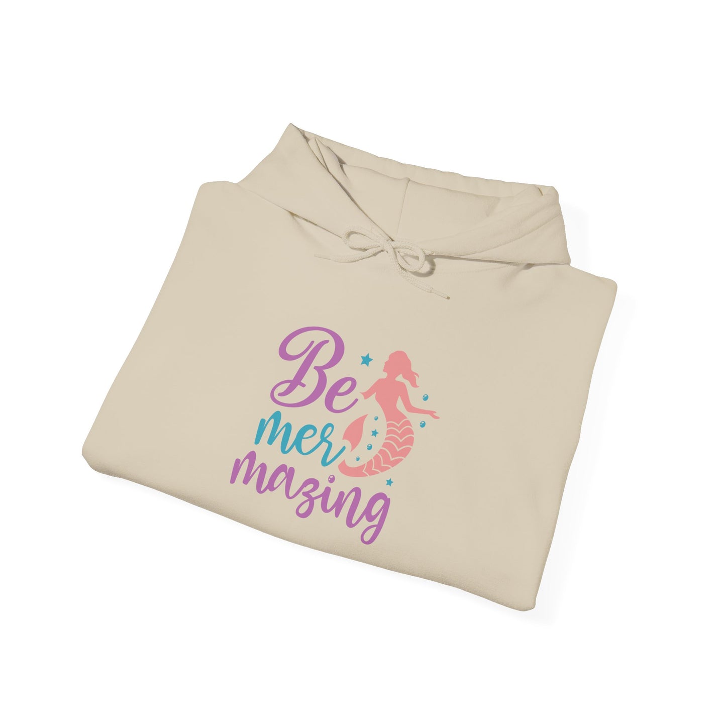 Be Mermaid Amazing Sweatshirt - Unisex Heavy Blend™ Hooded Sweatshirt