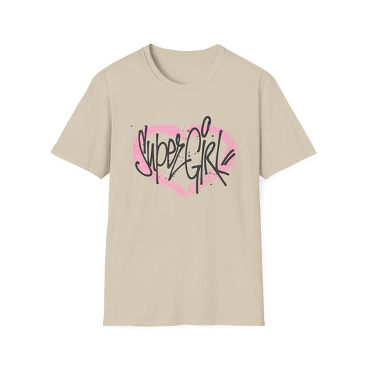 Super Girl Unisex Softstyle T-Shirt - Trendy Casual Tee for Empowerment & Everyday Wear