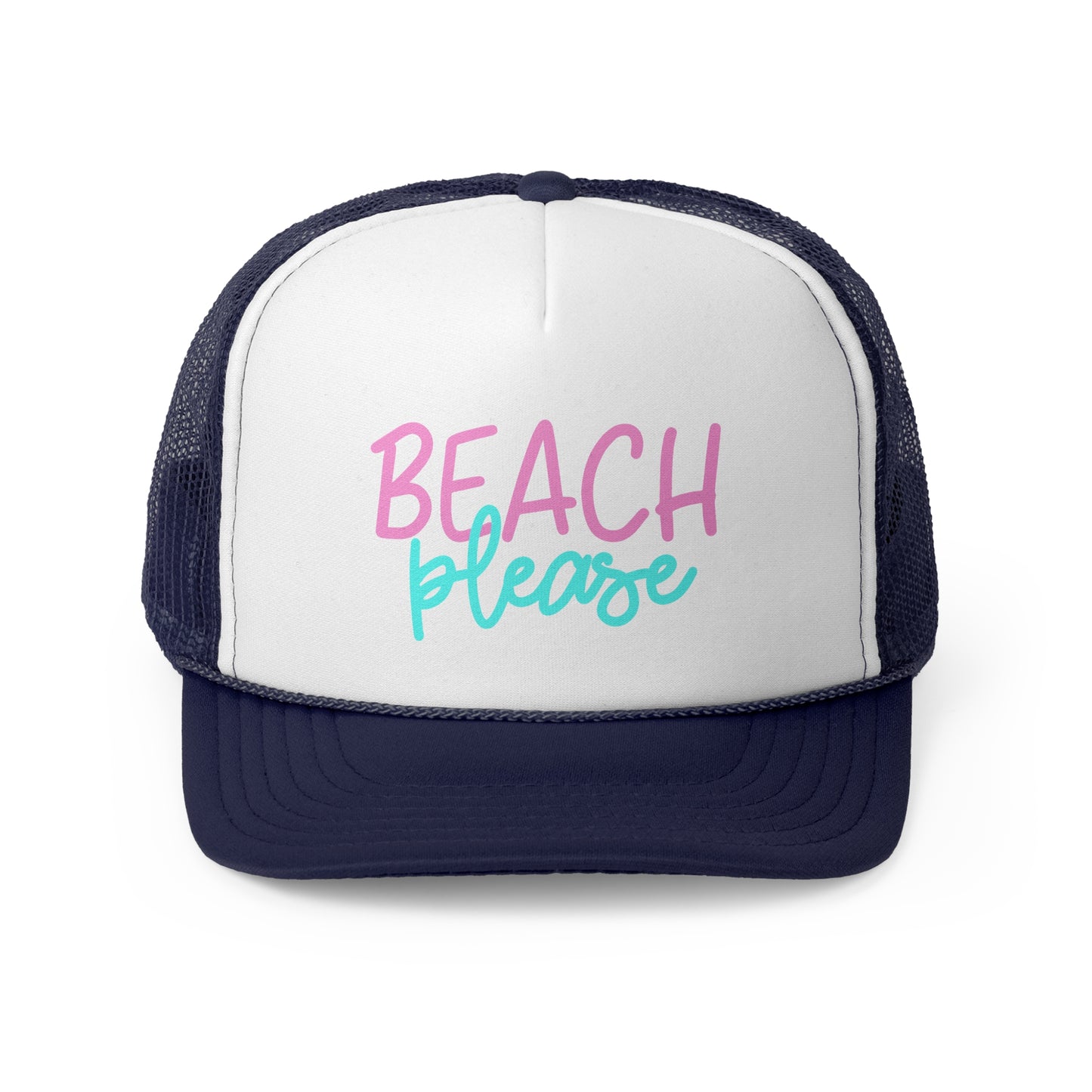 Beach Please Trucker Cap - Summer Style for Sun Lovers