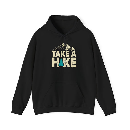 Take A Hike Unisex Hoodie - Cozy Outdoor Adventure Sweatshirt