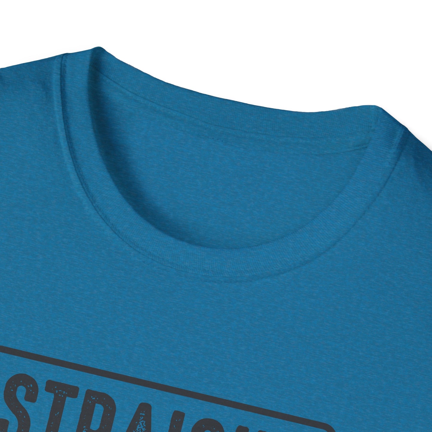 Straight Outta Money Unisex Softstyle T-Shirt | Funny Casual Tee for Budgeting Enthusiasts