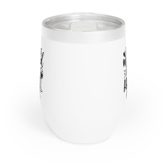 Chill Wine Tumbler - Insulated Wine Cup for Relaxing Nights and Celebrations