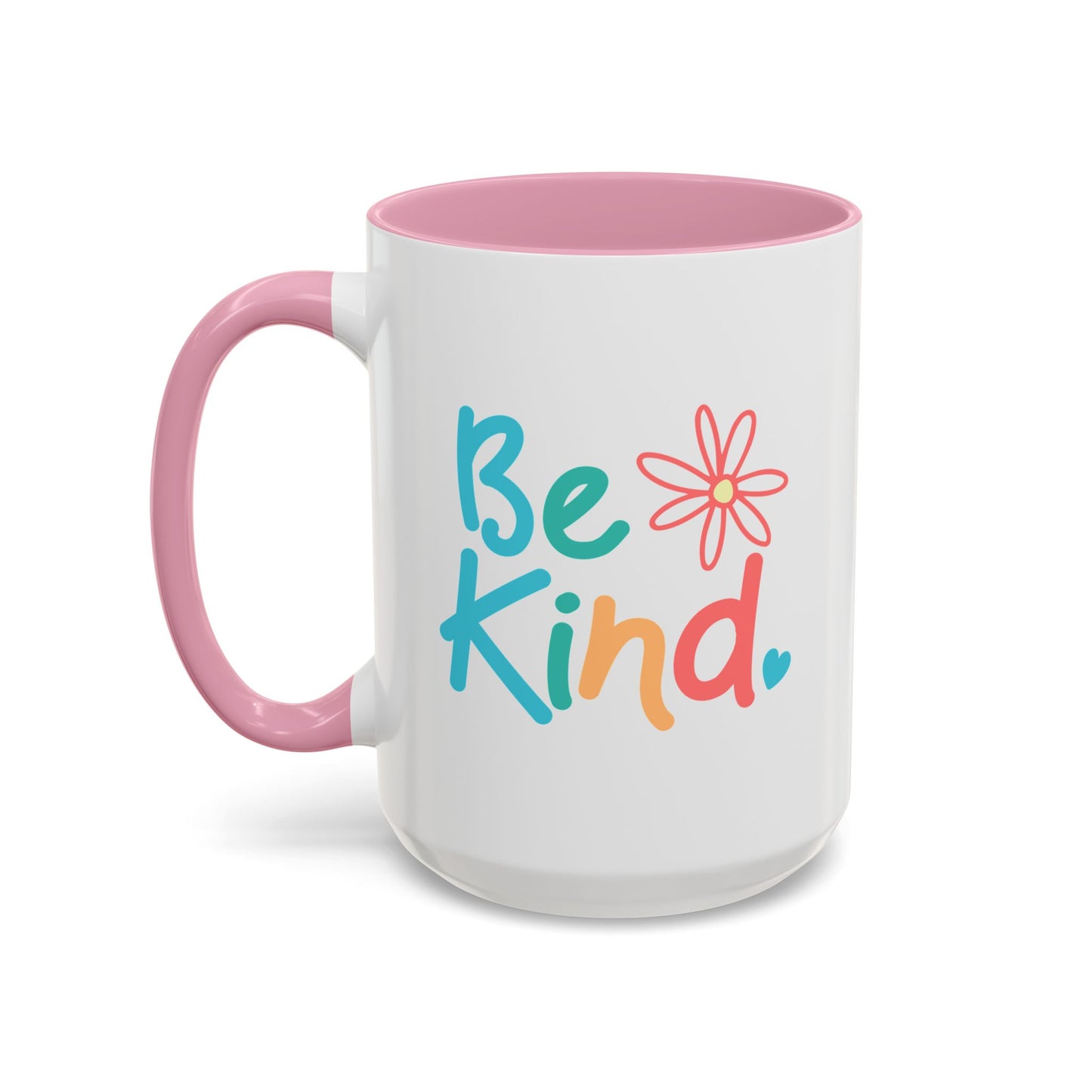 Be Kind Colorful Coffee Mug - Motivational Drinkware for Positivity & Kindness