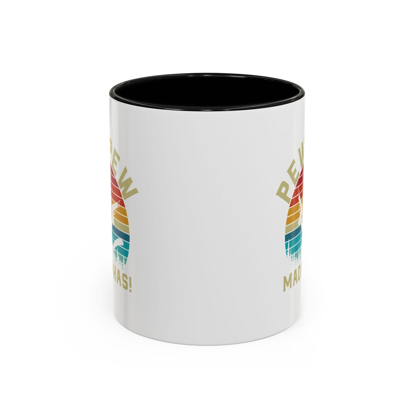 Fun Pew Pew Coffee Mug - 11 & 15oz - Perfect for Cat Lovers