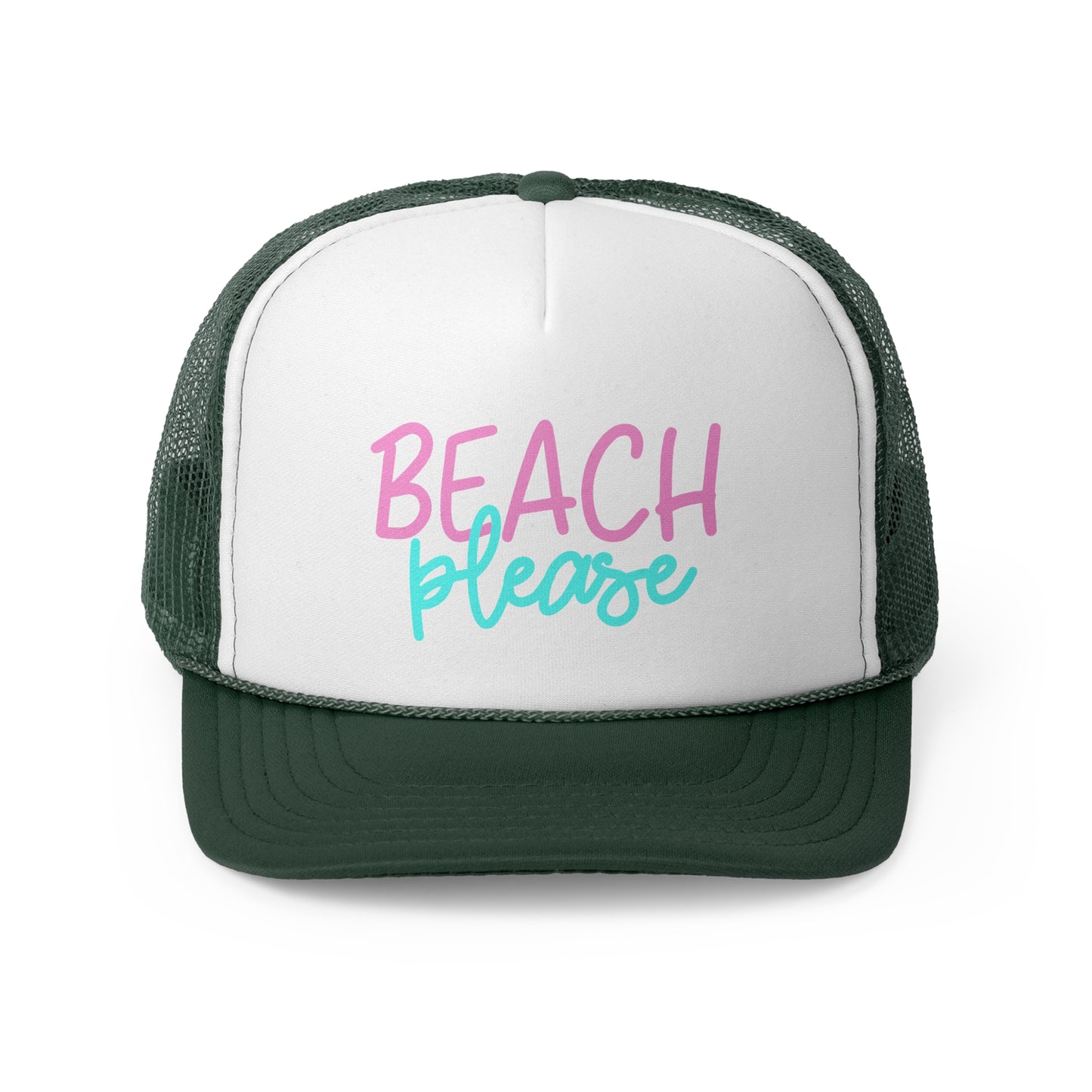 Beach Please Trucker Cap - Summer Style for Sun Lovers