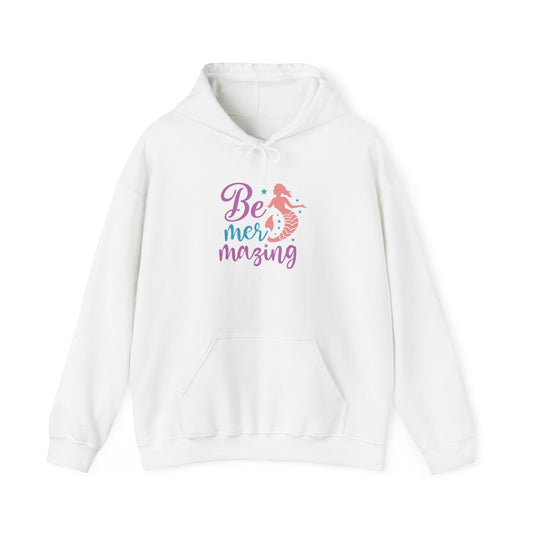 Be Mermaid Amazing Sweatshirt - Unisex Heavy Blend™ Hooded Sweatshirt