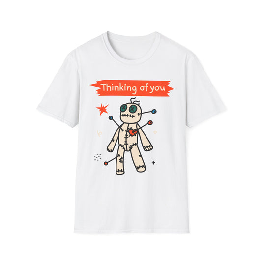 Thinking of You Graphic T-Shirt - Unisex Softstyle Tee