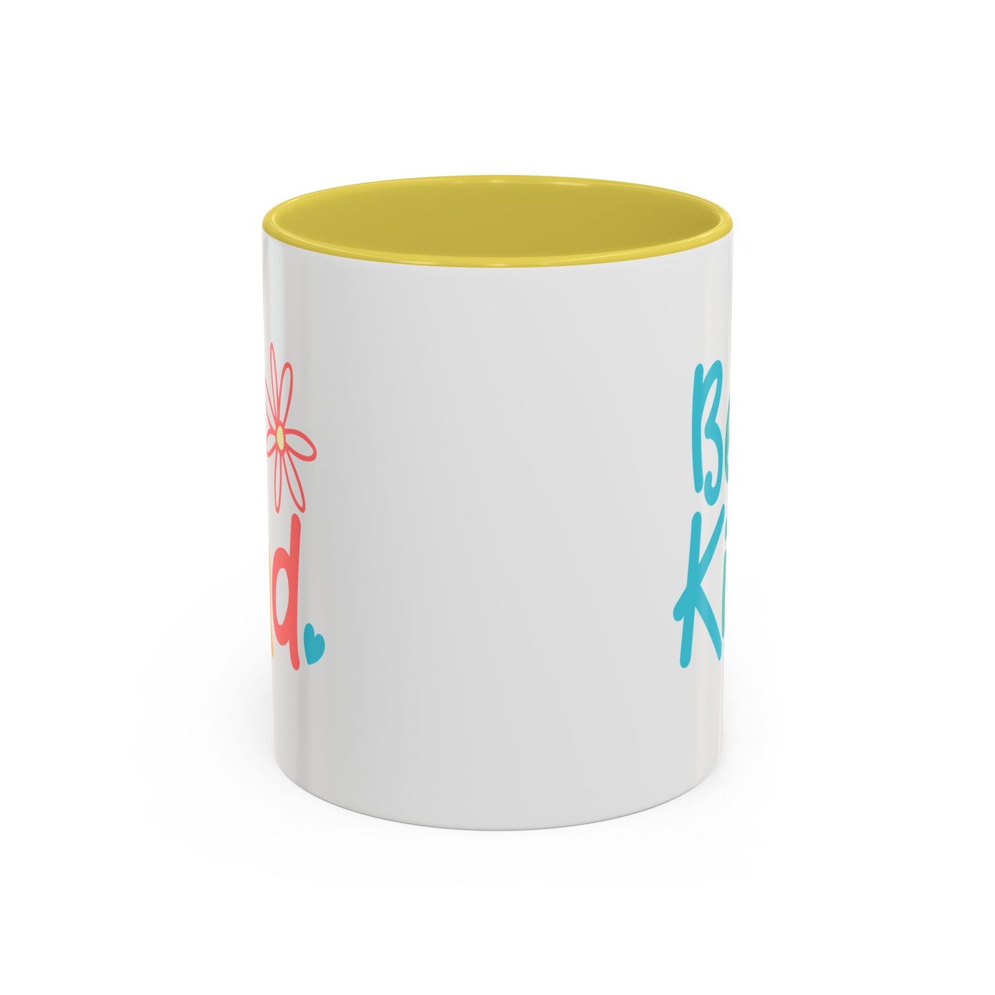 Be Kind Colorful Coffee Mug - Motivational Drinkware for Positivity & Kindness
