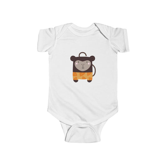 Cute Monkey Infant Bodysuit - Adorable Baby Onesie for Newborns