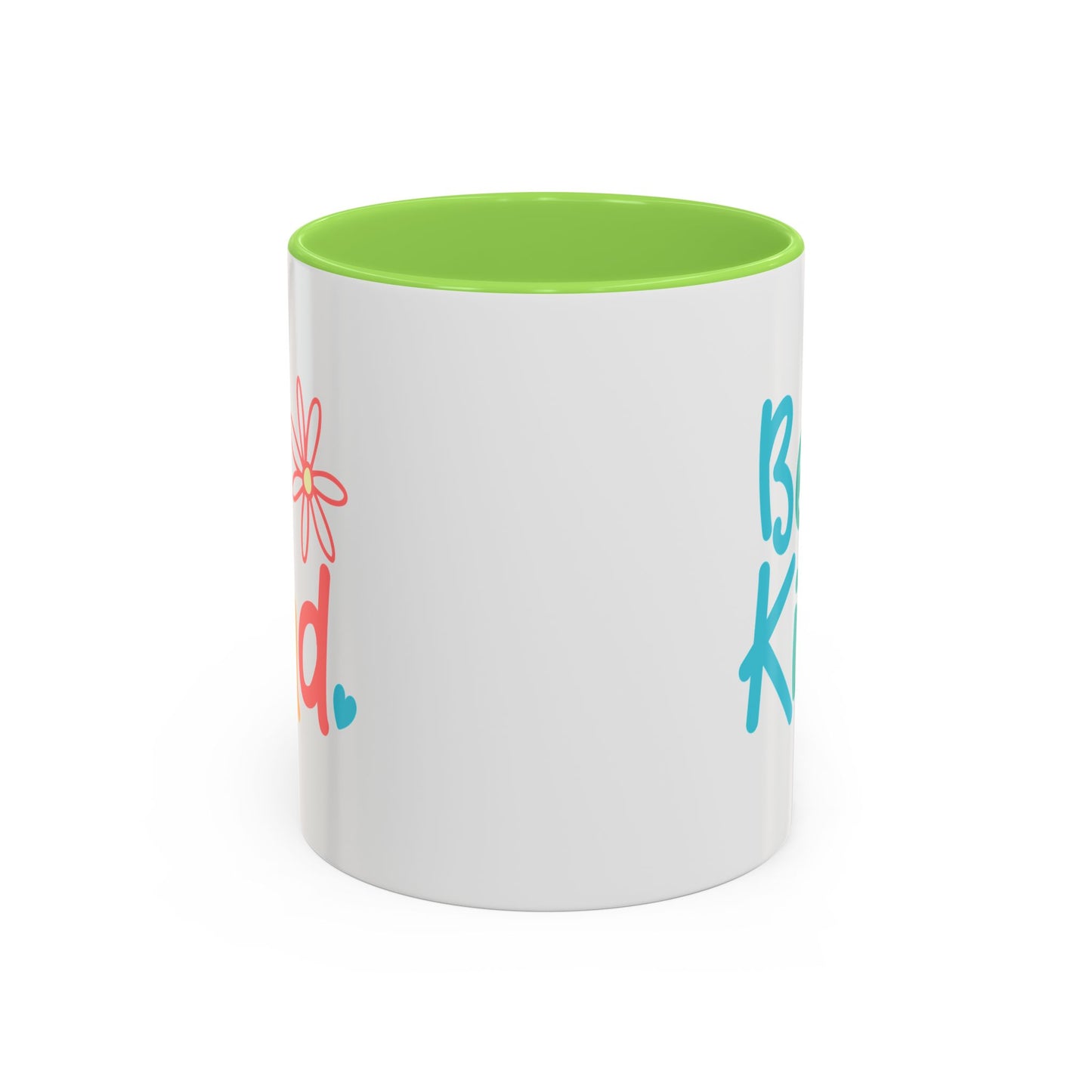 Be Kind Colorful Coffee Mug - Motivational Drinkware for Positivity & Kindness