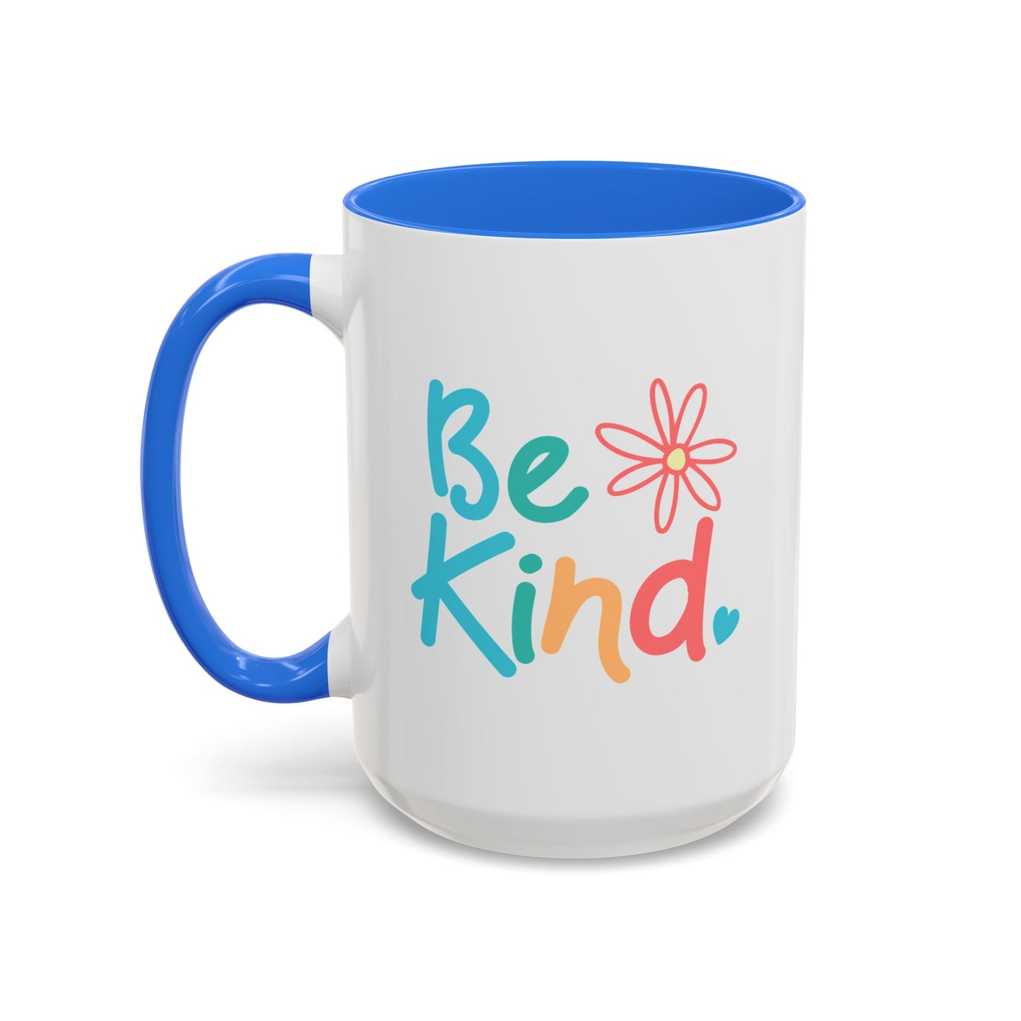 Be Kind Colorful Coffee Mug - Motivational Drinkware for Positivity & Kindness