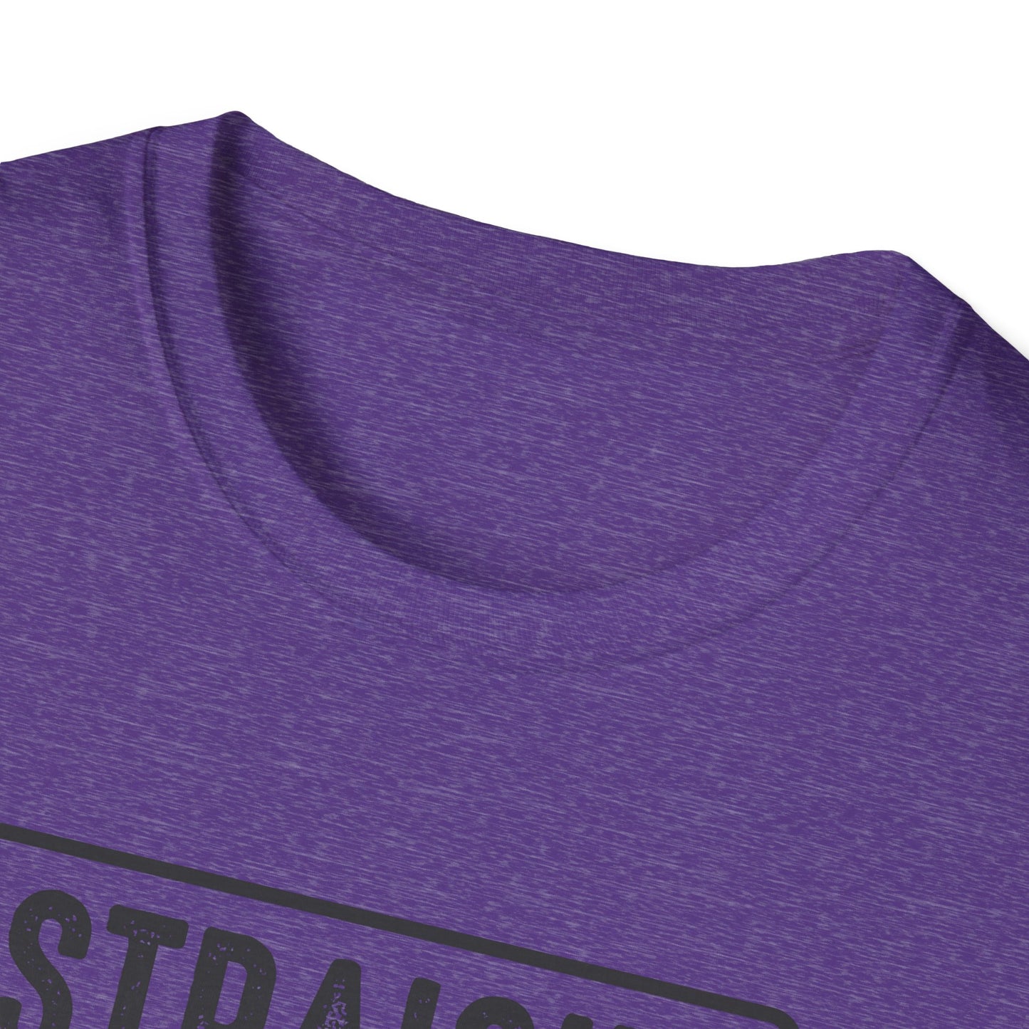 Straight Outta Money Unisex Softstyle T-Shirt | Funny Casual Tee for Budgeting Enthusiasts