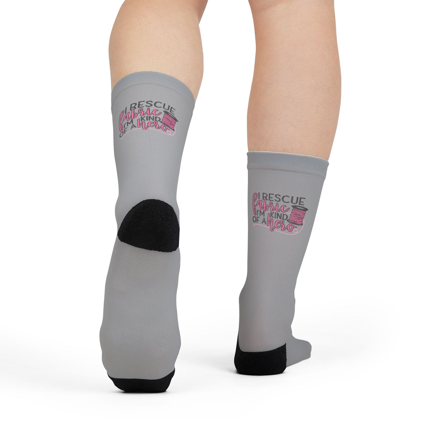 Funny Fabric Rescue Sublimation Socks