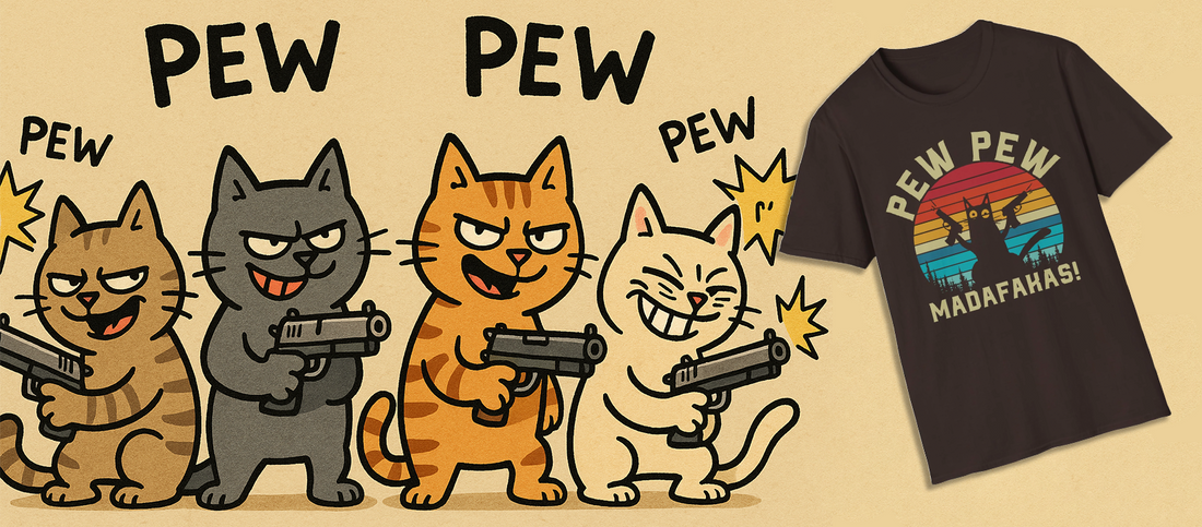 The Only Shirt That Says “Pew Pew Pew” So You Don’t Have To