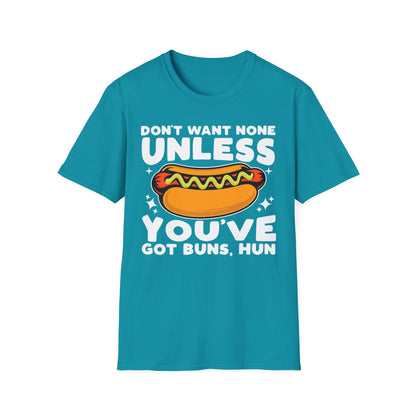 Funny Foodie Unisex T-Shirt - Hot Dog Buns Humor