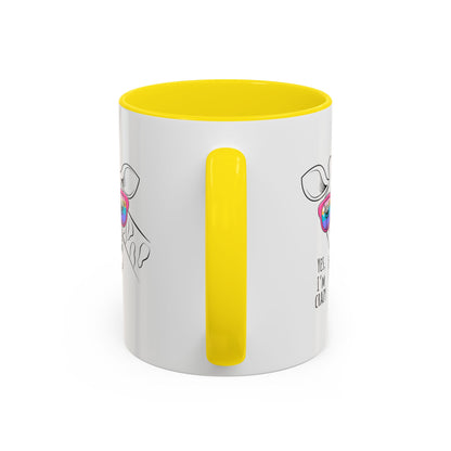 Funny Giraffe Coffee Mug - "Yes, I'm Crazy" - Perfect Gift for Animal Lovers