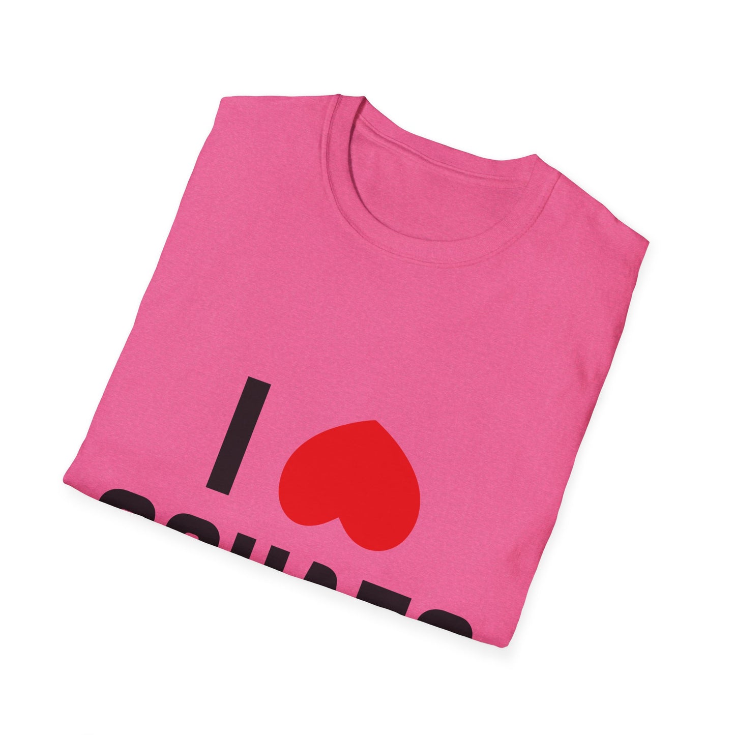 I Love Squats Unisex Softstyle T-Shirt - Perfect for Fitness Enthusiasts