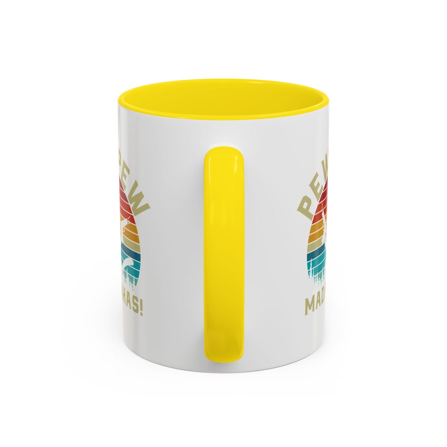 Fun Pew Pew Coffee Mug - 11 & 15oz - Perfect for Cat Lovers