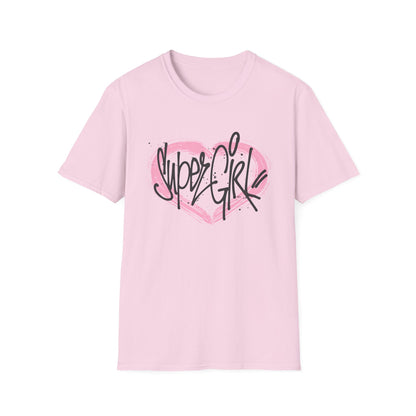 Super Girl Unisex Softstyle T-Shirt - Trendy Casual Tee for Empowerment & Everyday Wear