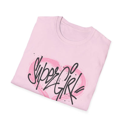 Super Girl Unisex Softstyle T-Shirt - Trendy Casual Tee for Empowerment & Everyday Wear