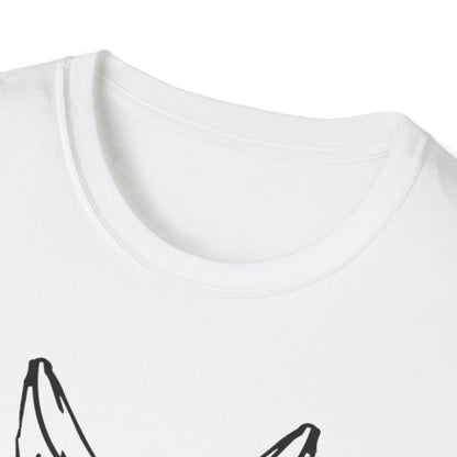 Hip Hop Bunny Graphic T-Shirt - Unisex Softstyle Tee for Music Lovers