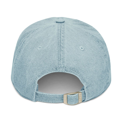 Cool Embroidered Denim Hat for Your Squad, Trendy Cap Gift for Friends, Stylish Summer Accessory, Casual Outfit Addition