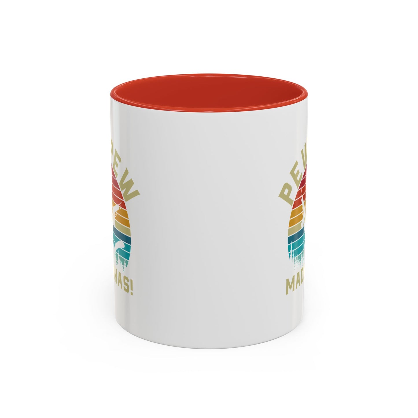 Fun Pew Pew Coffee Mug - 11 & 15oz - Perfect for Cat Lovers