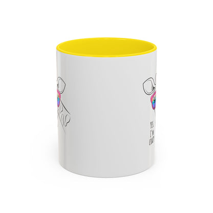 Funny Giraffe Coffee Mug - "Yes, I'm Crazy" - Perfect Gift for Animal Lovers