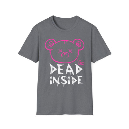 Unisex Softstyle T-Shirt - 'Dead Inside' Graphic Tee for Trendy Casual Wear