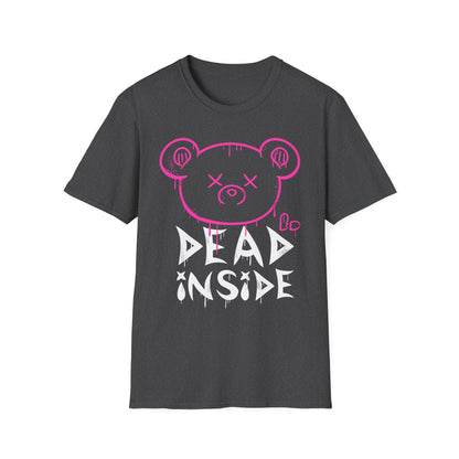 Unisex Softstyle T-Shirt - 'Dead Inside' Graphic Tee for Trendy Casual Wear
