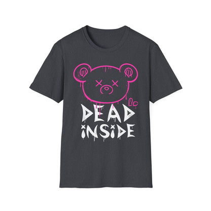 Unisex Softstyle T-Shirt - 'Dead Inside' Graphic Tee for Trendy Casual Wear