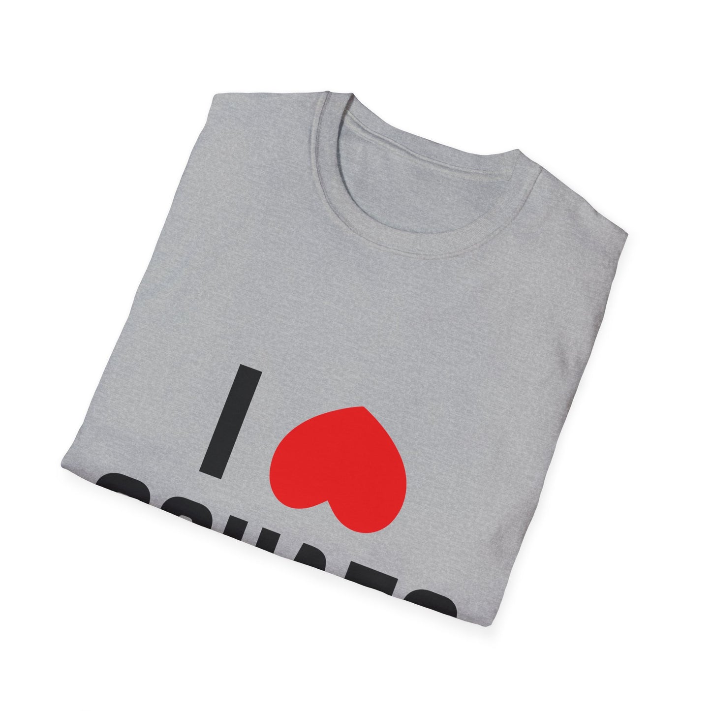 I Love Squats Unisex Softstyle T-Shirt - Perfect for Fitness Enthusiasts