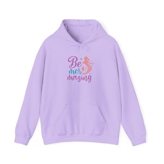 Be Mermaid Amazing Sweatshirt - Unisex Heavy Blend™ Hooded Sweatshirt