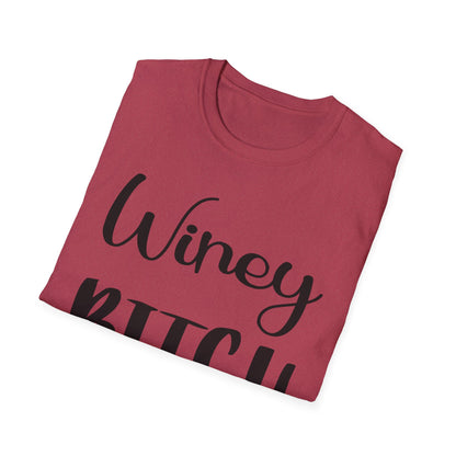 Winey Bitch Unisex Softstyle T-Shirt - Perfect for Wine Lovers & Fun Gatherings