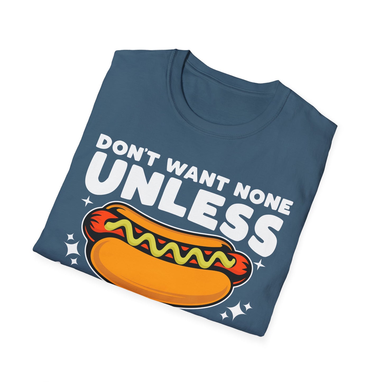 Funny Foodie Unisex T-Shirt - Hot Dog Buns Humor