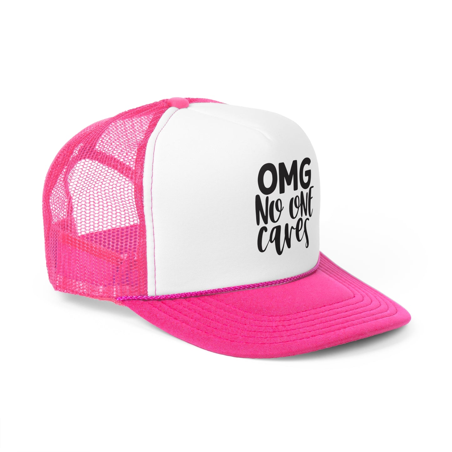 Funny OMG No One Cares Trucker Cap
