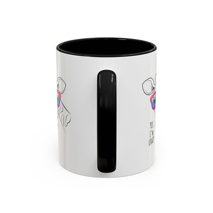 Funny Giraffe Coffee Mug - "Yes, I'm Crazy" - Perfect Gift for Animal Lovers