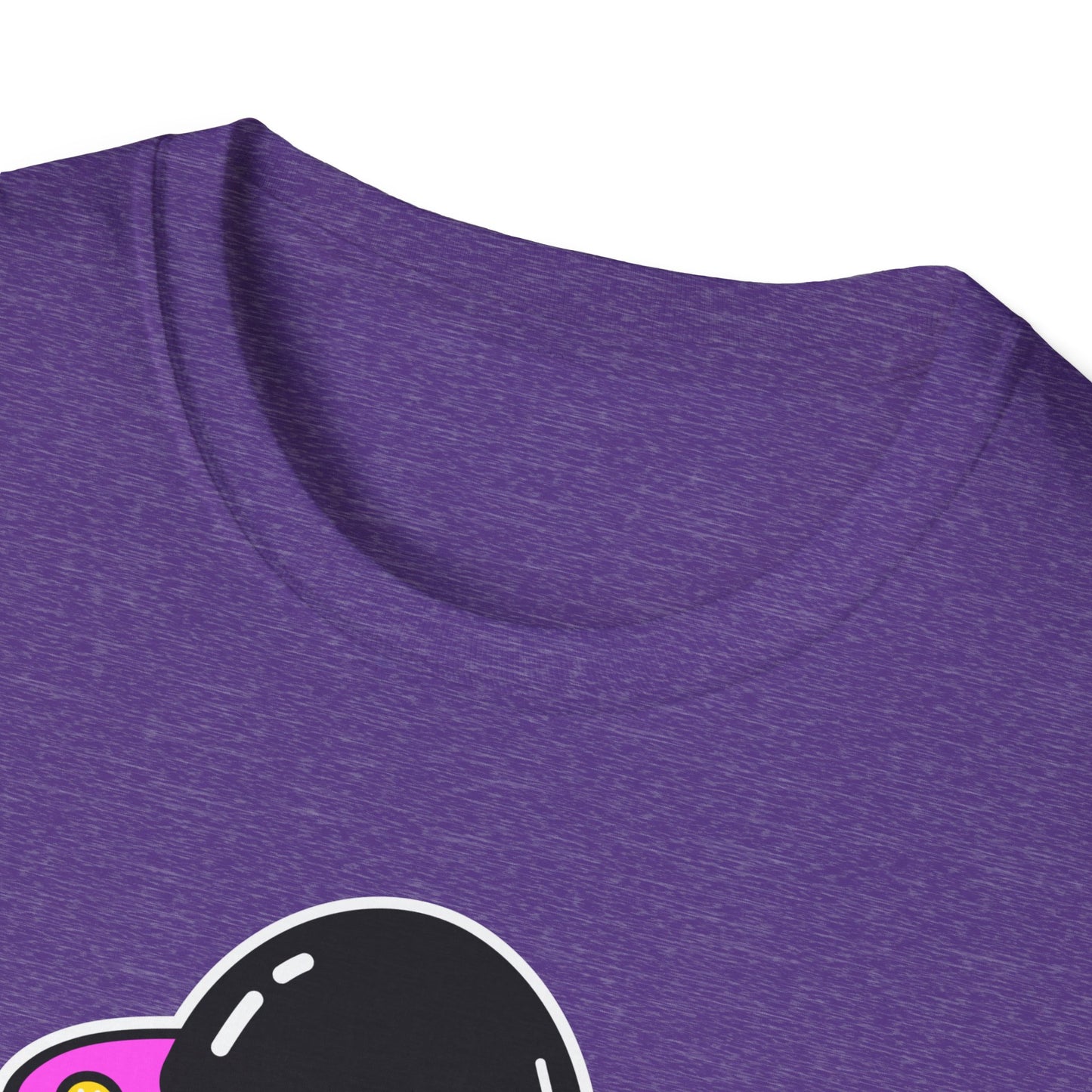 UFO Alien Smile Graphic T-Shirt | Fun Unisex Softstyle Tee for Casual Wear