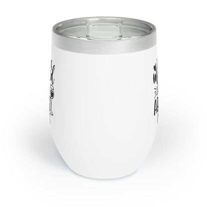 Chill Wine Tumbler - Insulated Wine Cup for Relaxing Nights and Celebrations