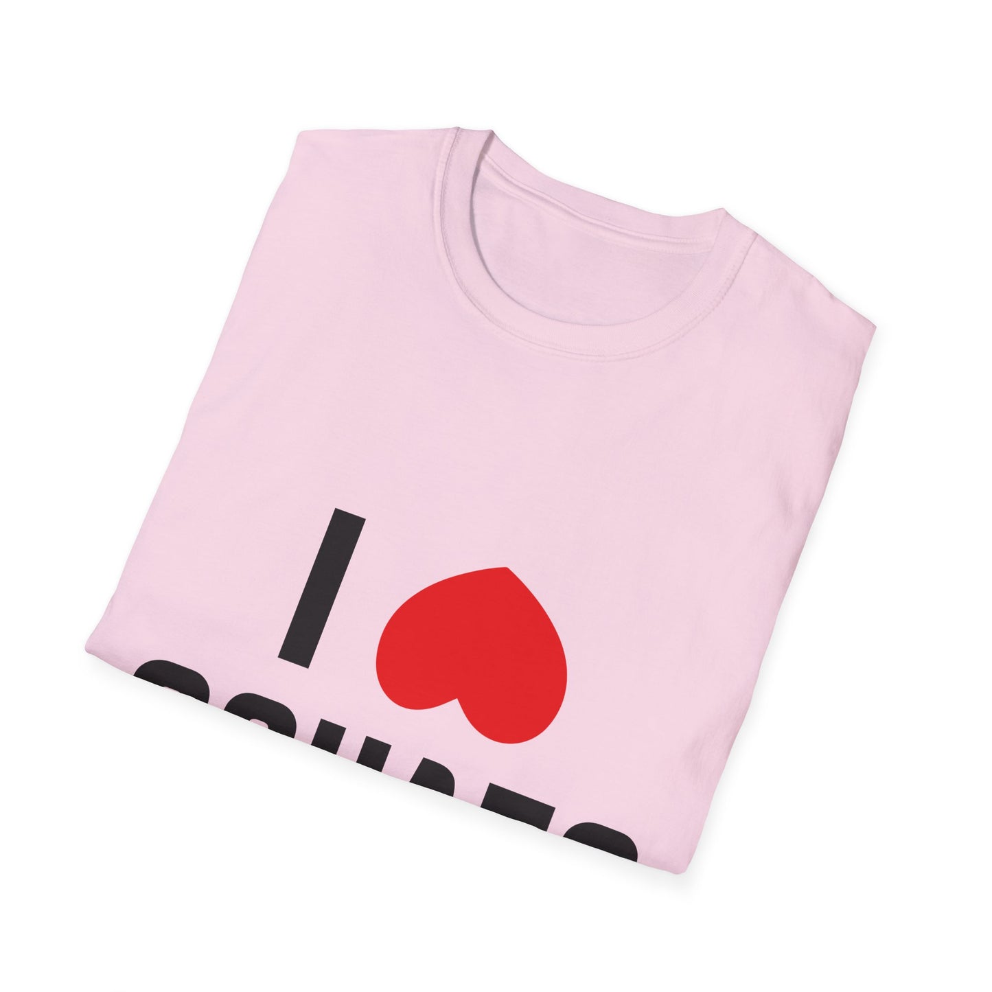 I Love Squats Unisex Softstyle T-Shirt - Perfect for Fitness Enthusiasts