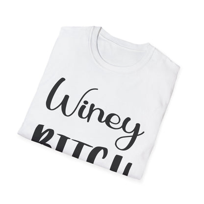 Winey Bitch Unisex Softstyle T-Shirt - Perfect for Wine Lovers & Fun Gatherings