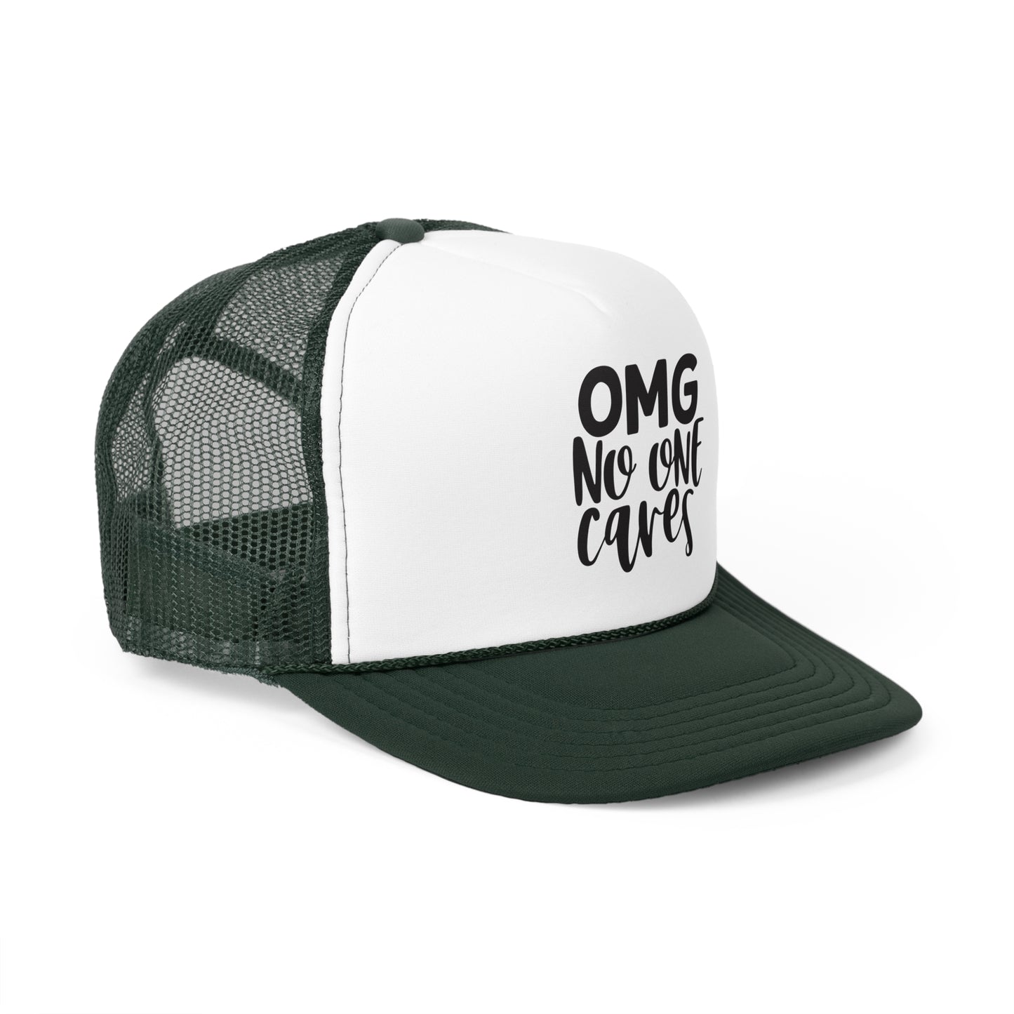 Funny OMG No One Cares Trucker Cap