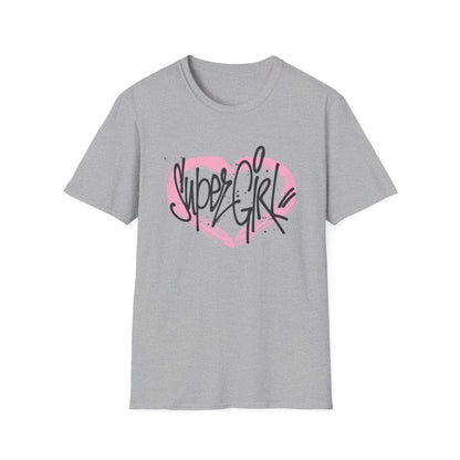Super Girl Unisex Softstyle T-Shirt - Trendy Casual Tee for Empowerment & Everyday Wear