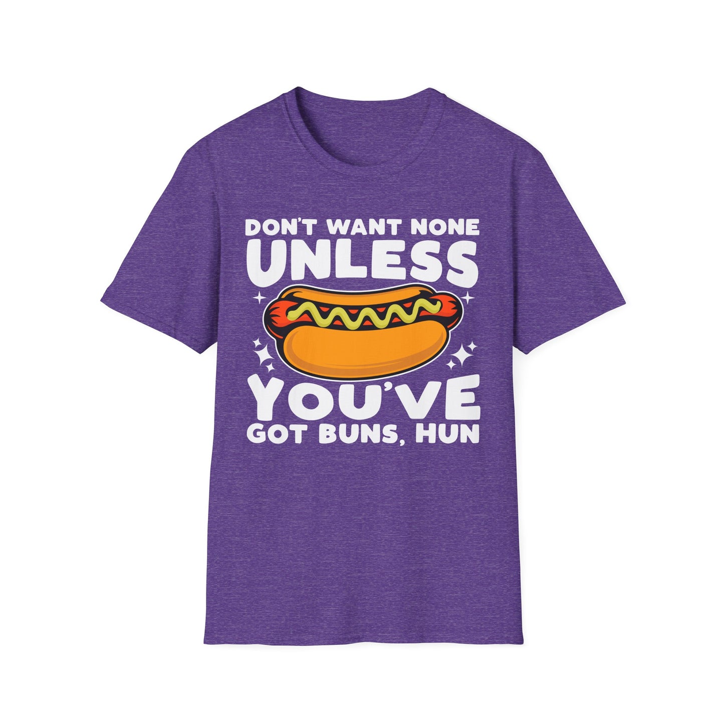 Funny Foodie Unisex T-Shirt - Hot Dog Buns Humor