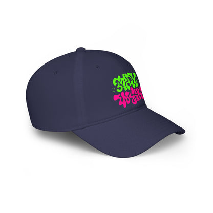 Stay Weird Neon Baseball Cap | Trendy Low Profile Hat for Oddballs & Creatives