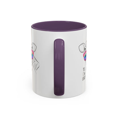 Funny Giraffe Coffee Mug - "Yes, I'm Crazy" - Perfect Gift for Animal Lovers