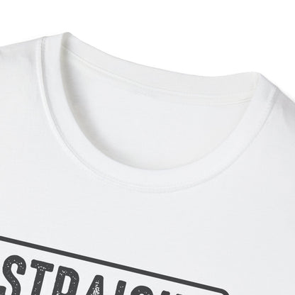 Straight Outta Money Unisex Softstyle T-Shirt | Funny Casual Tee for Budgeting Enthusiasts