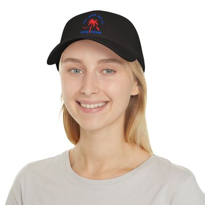 Stay Home Palm Tree Baseball Cap - Casual Summer Hat