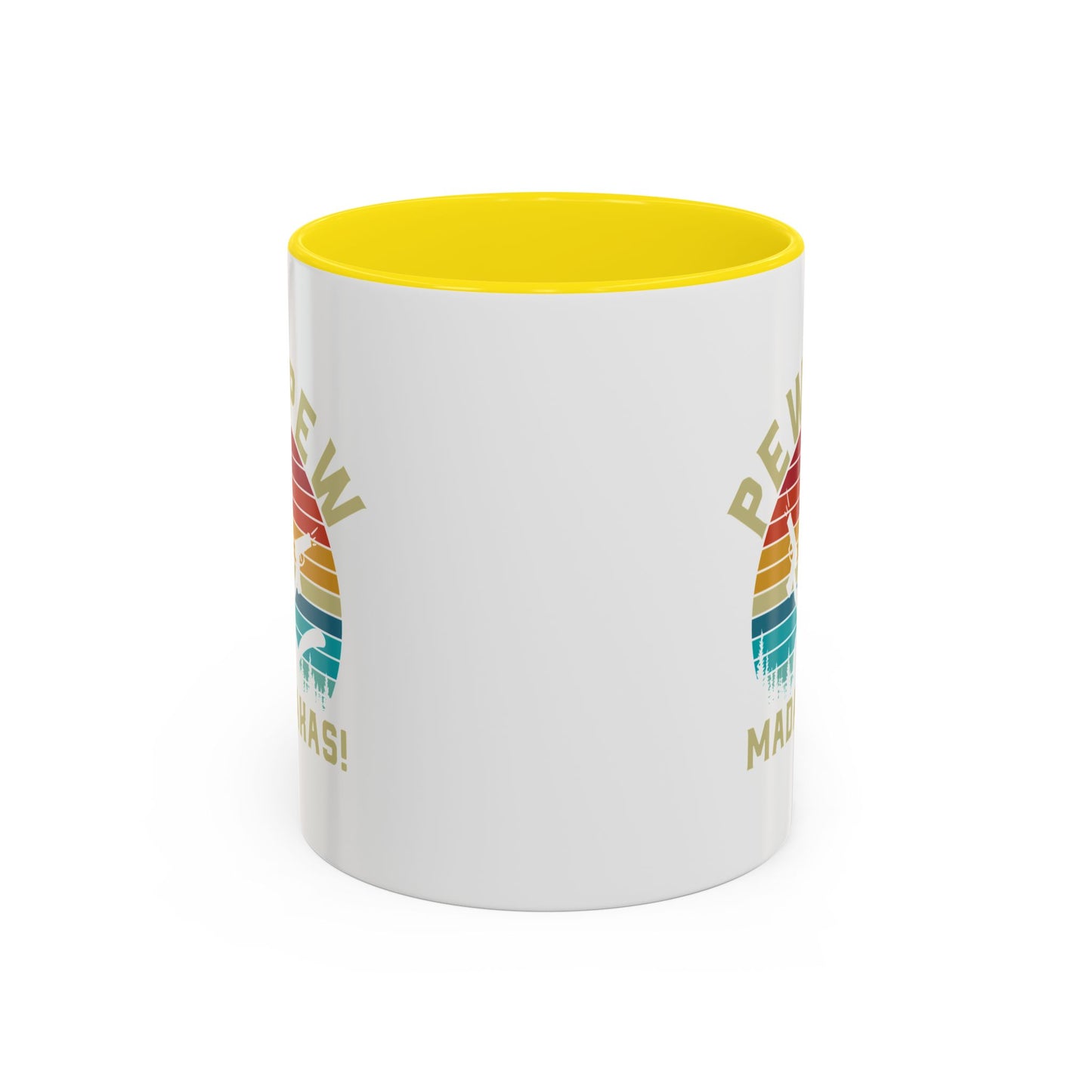Fun Pew Pew Coffee Mug - 11 & 15oz - Perfect for Cat Lovers