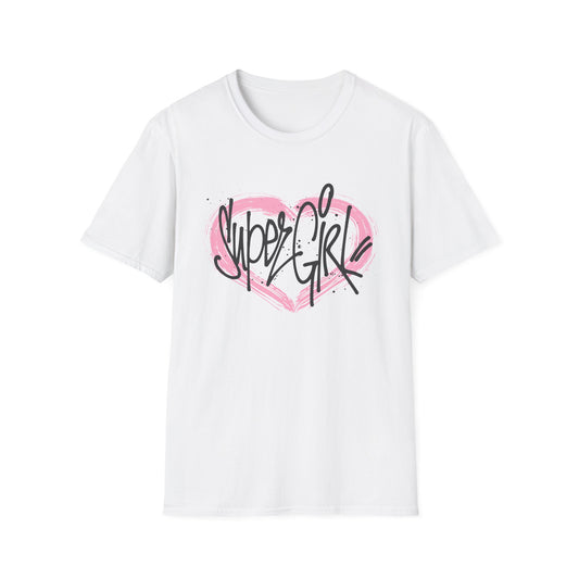 Super Girl Unisex Softstyle T-Shirt - Trendy Casual Tee for Empowerment & Everyday Wear